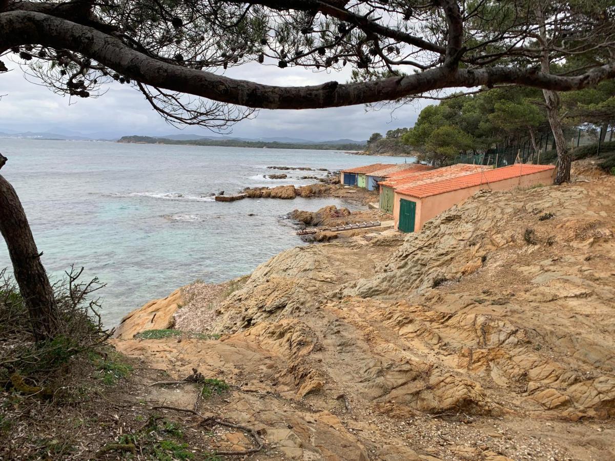 T2 Climatise A L'Ile D'Or Avec Piscine Pres De La Plage 라론드레모레 외부 사진